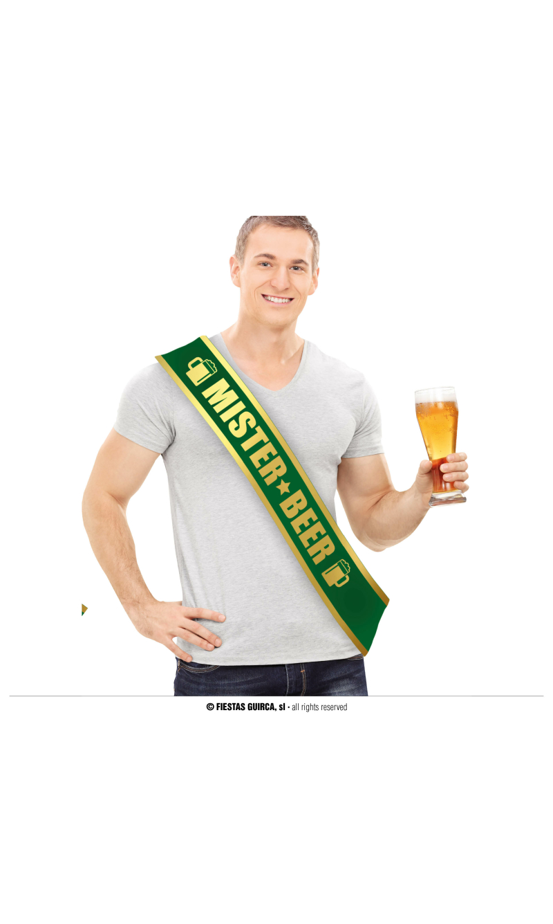 Stag Party Mister Beer Sash