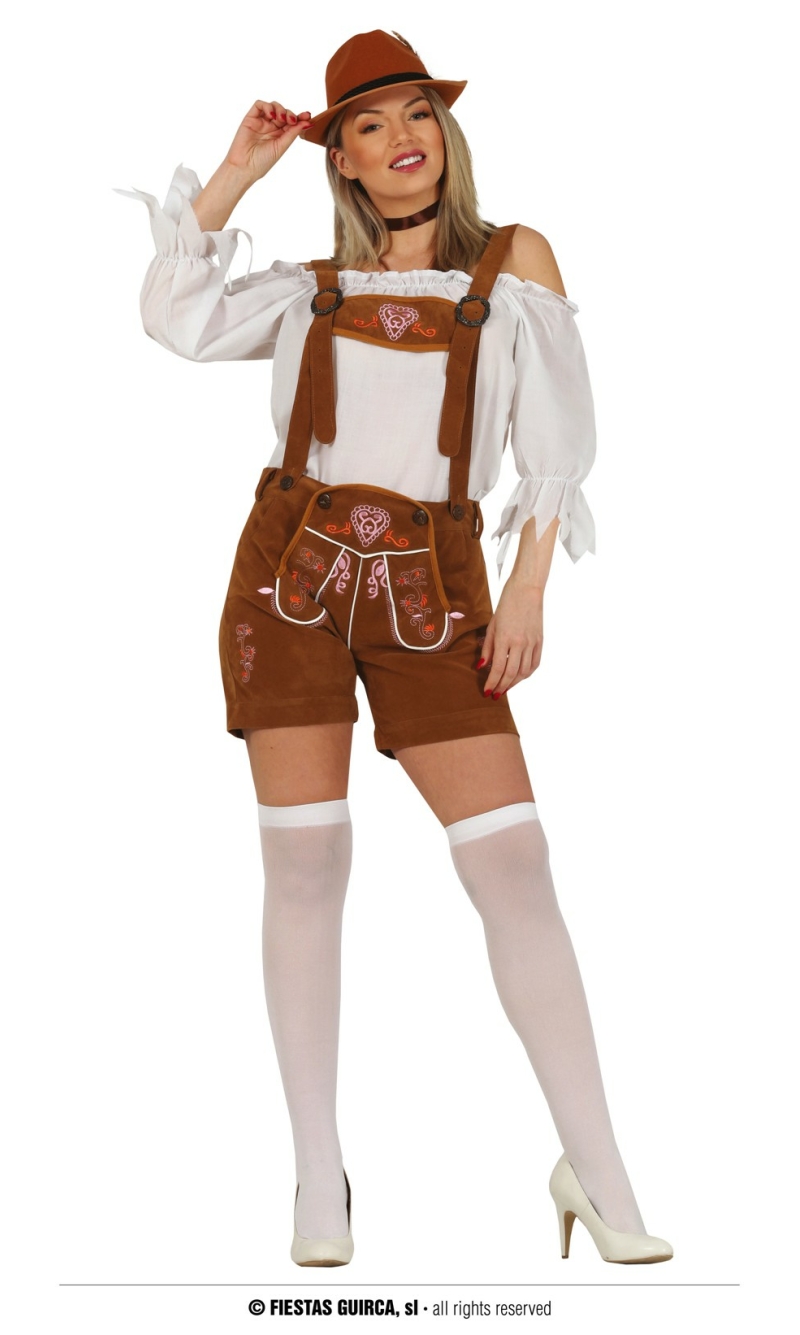 Ms Tyrolean Brown - Adult Size Small (36-38) 