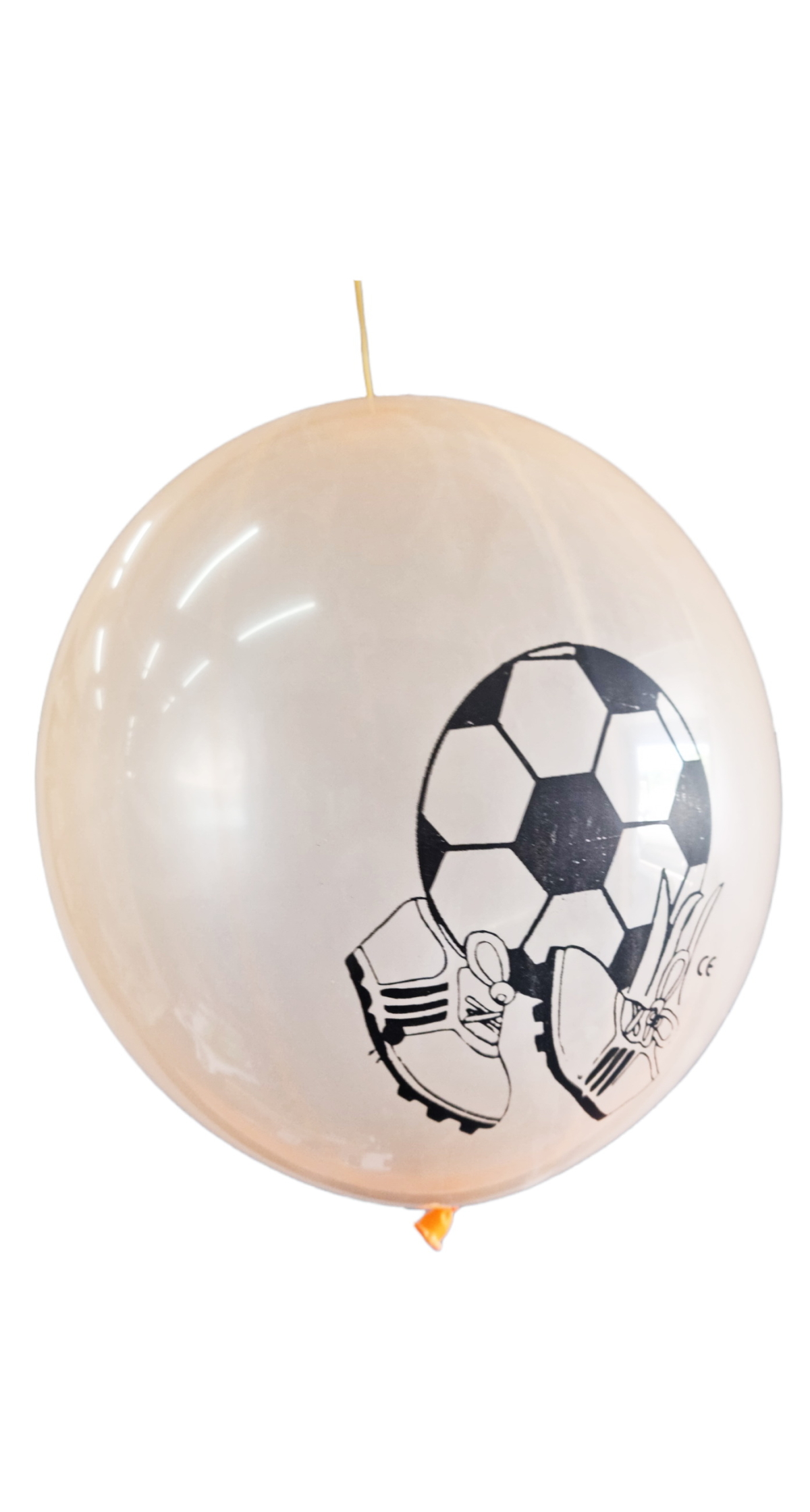 Punch Ball Neon Football Balloons 16" (Assorted Colors / Prints) - 5pk