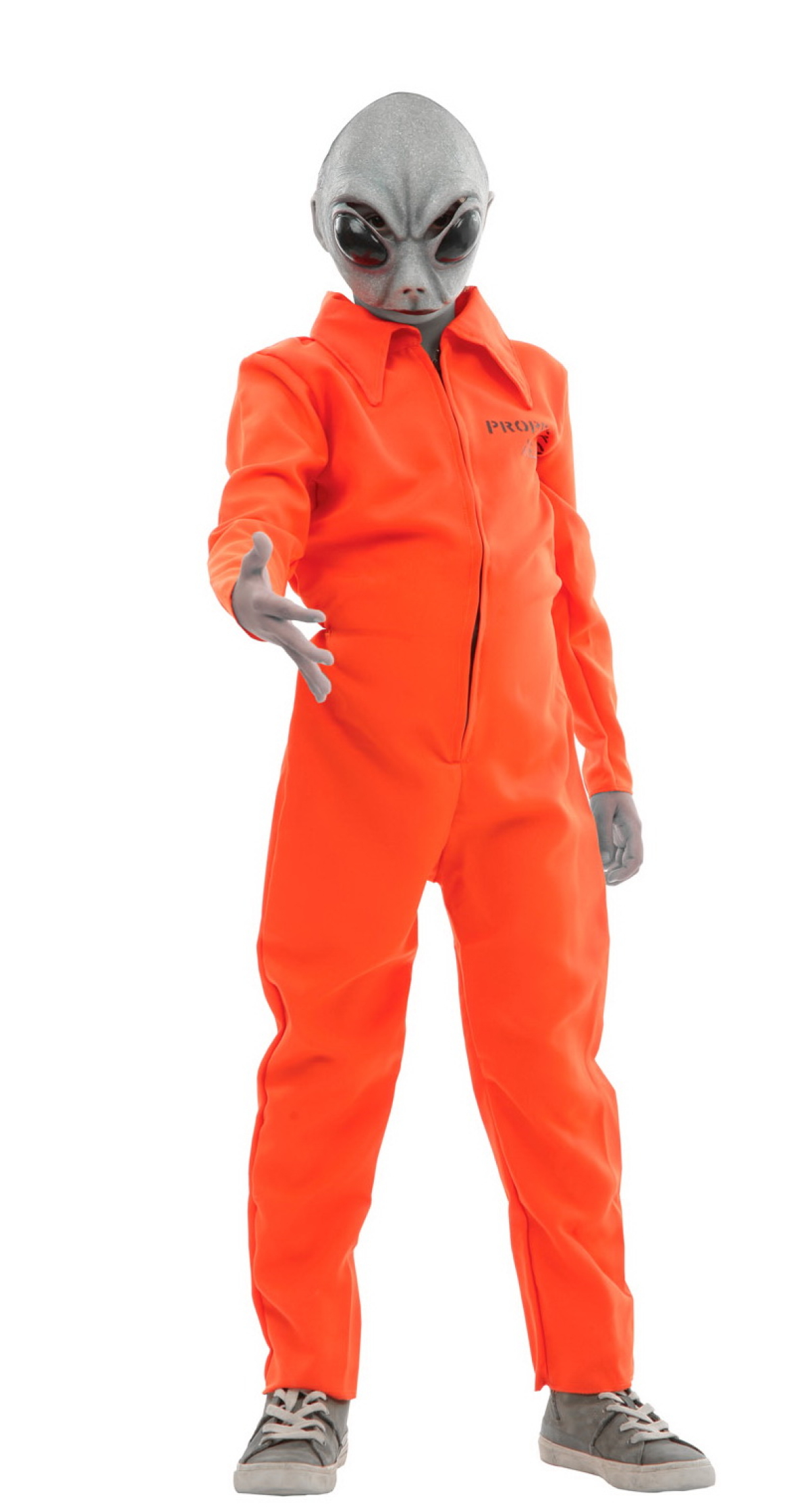 Area 51 Alien Costume (Ghoulish) - Age 8 to 10 Years