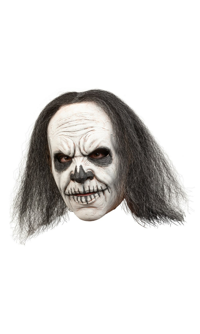 Voodoo Witch Doctor Latex Mask (Ghoulish) - Adult One Size 