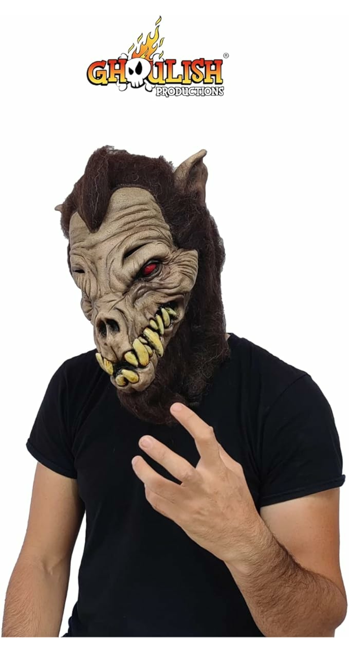 Hound Latex Mask (Ghoulish) - Adult One Size