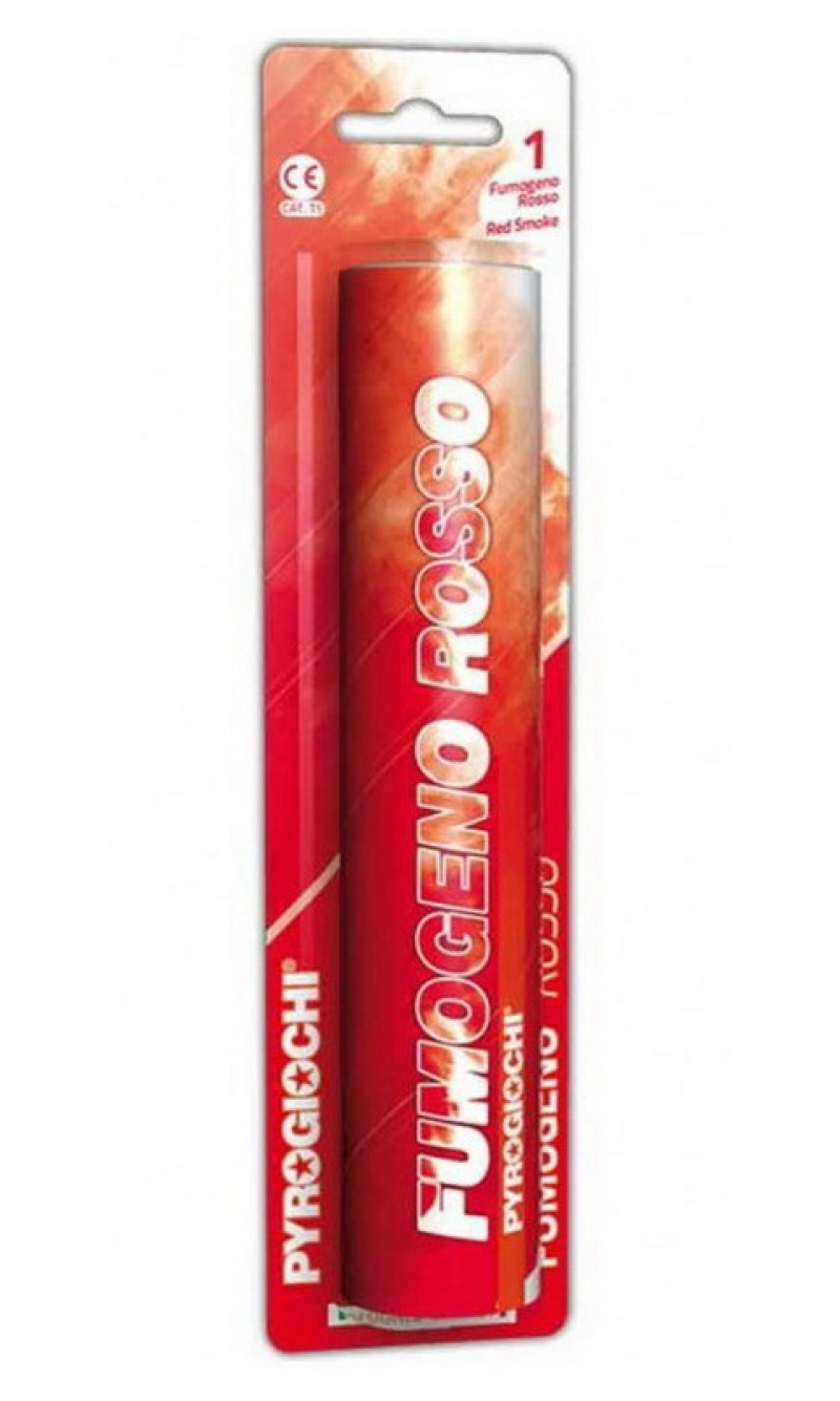 Coloured Smoke Bomb Flare - Red