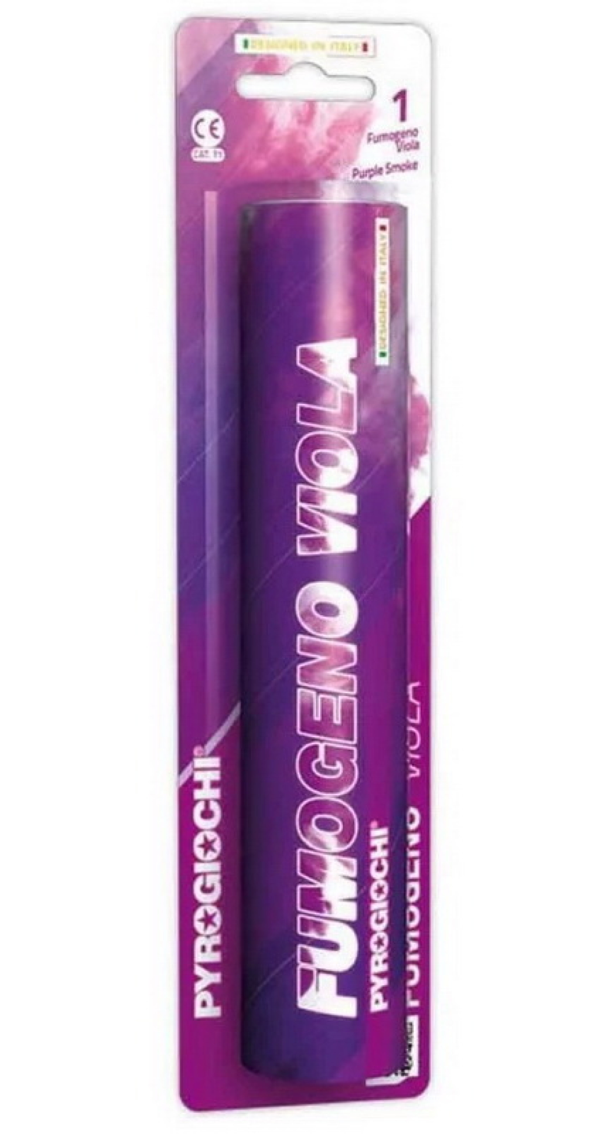 Coloured Smoke Bomb Flare - Purple