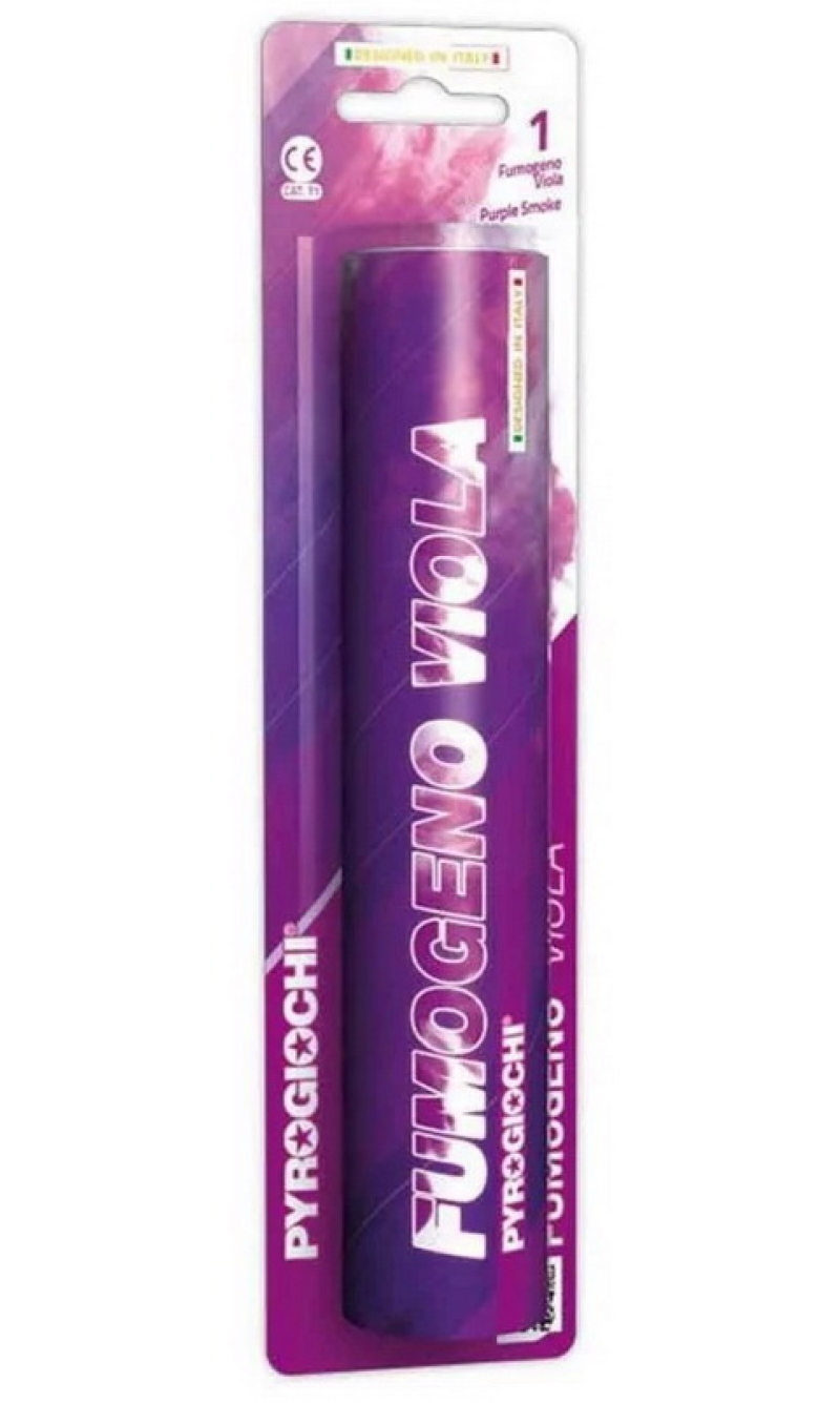 Coloured Smoke Bomb Flare - Purple