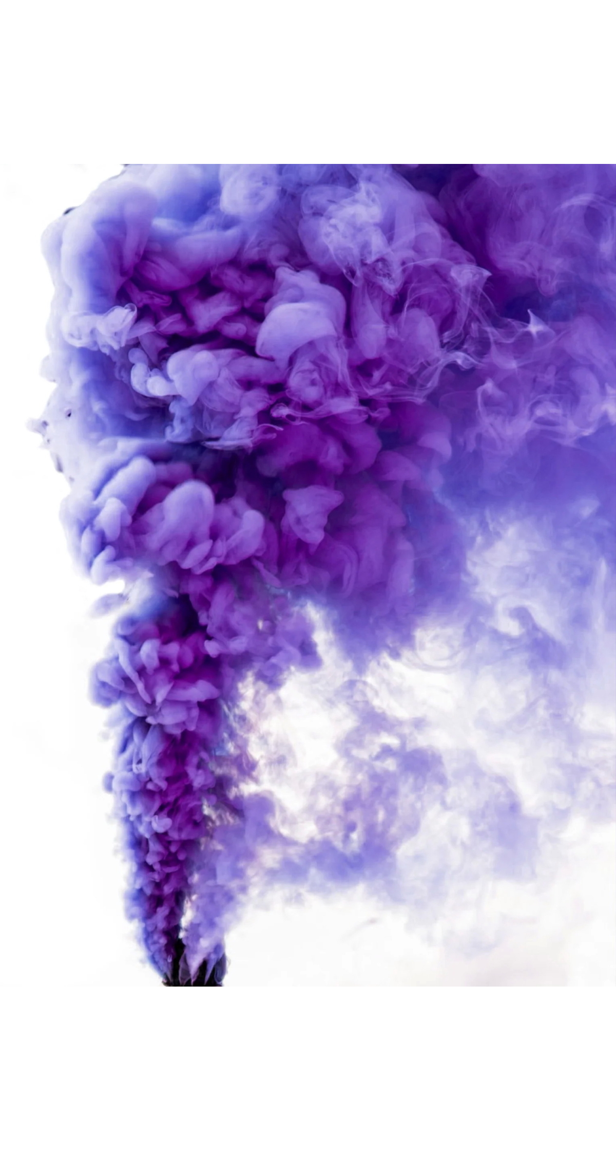 Coloured Smoke Bomb Flare - Purple