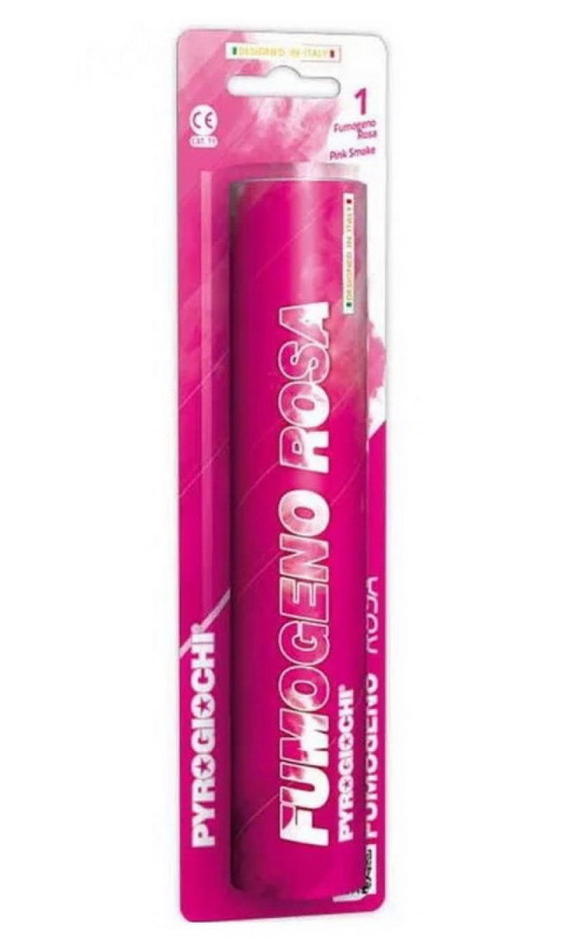 Coloured Smoke Bomb Flare - Pink