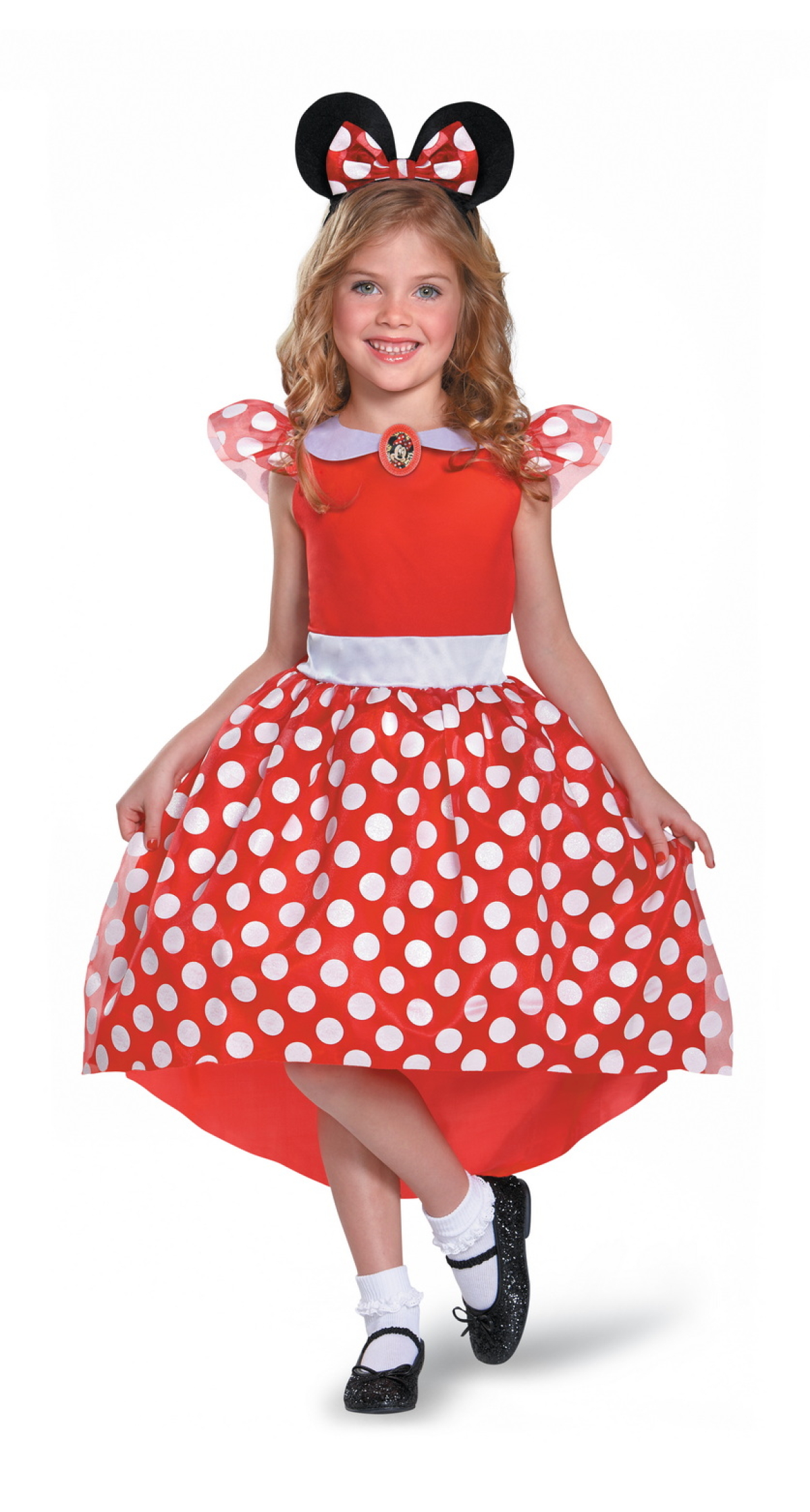 Official Disney License Red Minnie Classic (XS) - Age 3 to 4 Years