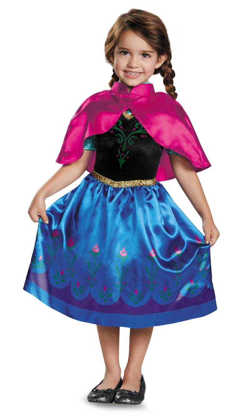Official Disney License Princess Anna Traveling Classic (M) - Age 7 to 8 Years