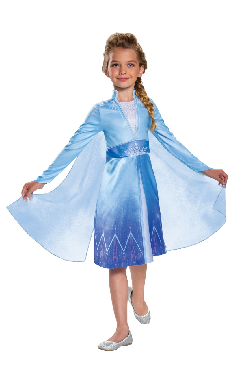 Official Disney License Princess Elsa Traveling Classic (M) - Age 7 to 8 Years