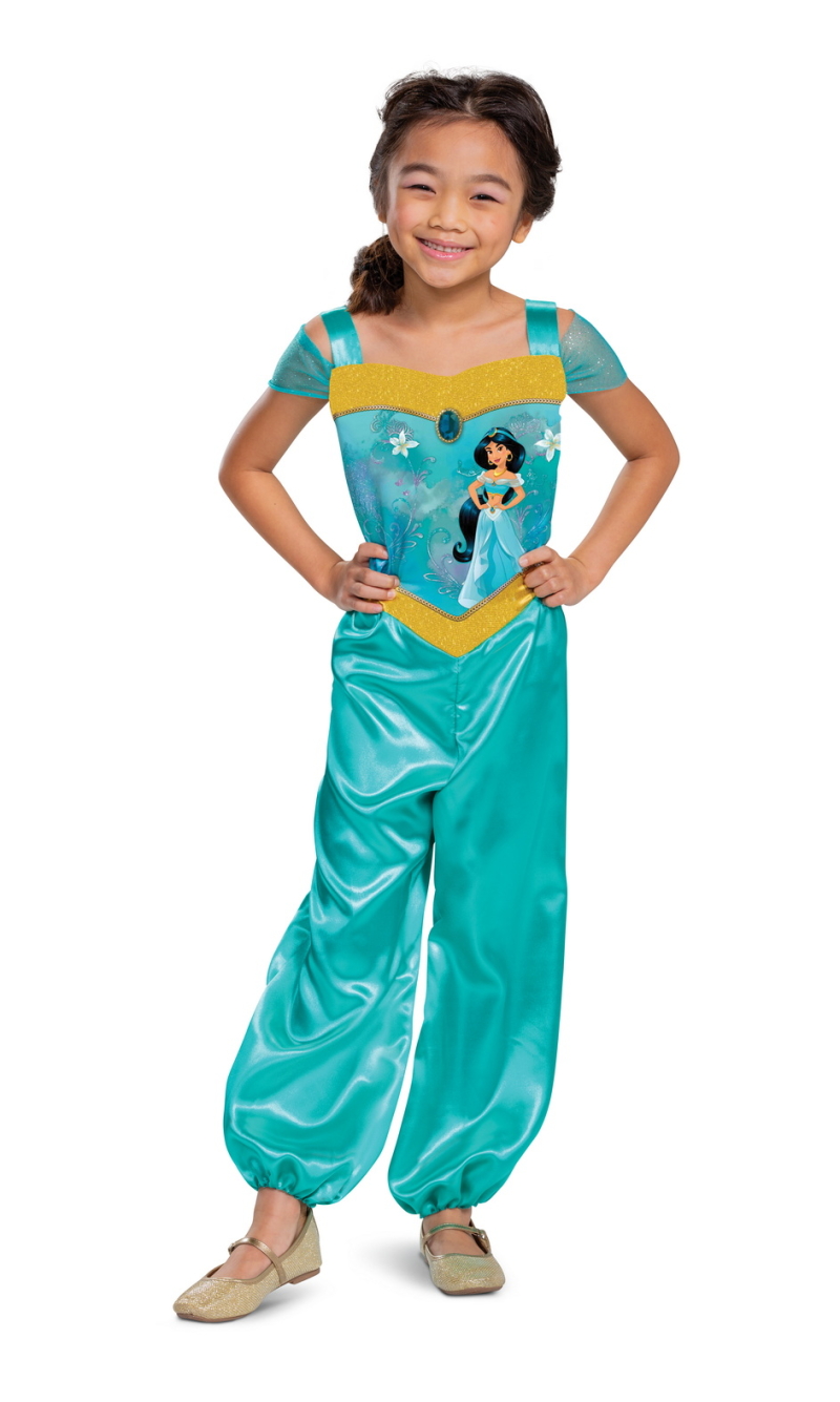 Official Disney License Princess Jasmine Basic Plus (S) - Age 5 to 6 Years
