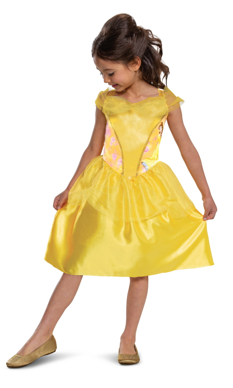 Official Disney License Princess Belle Basic Plus (S) - Age 5 to 6 Years