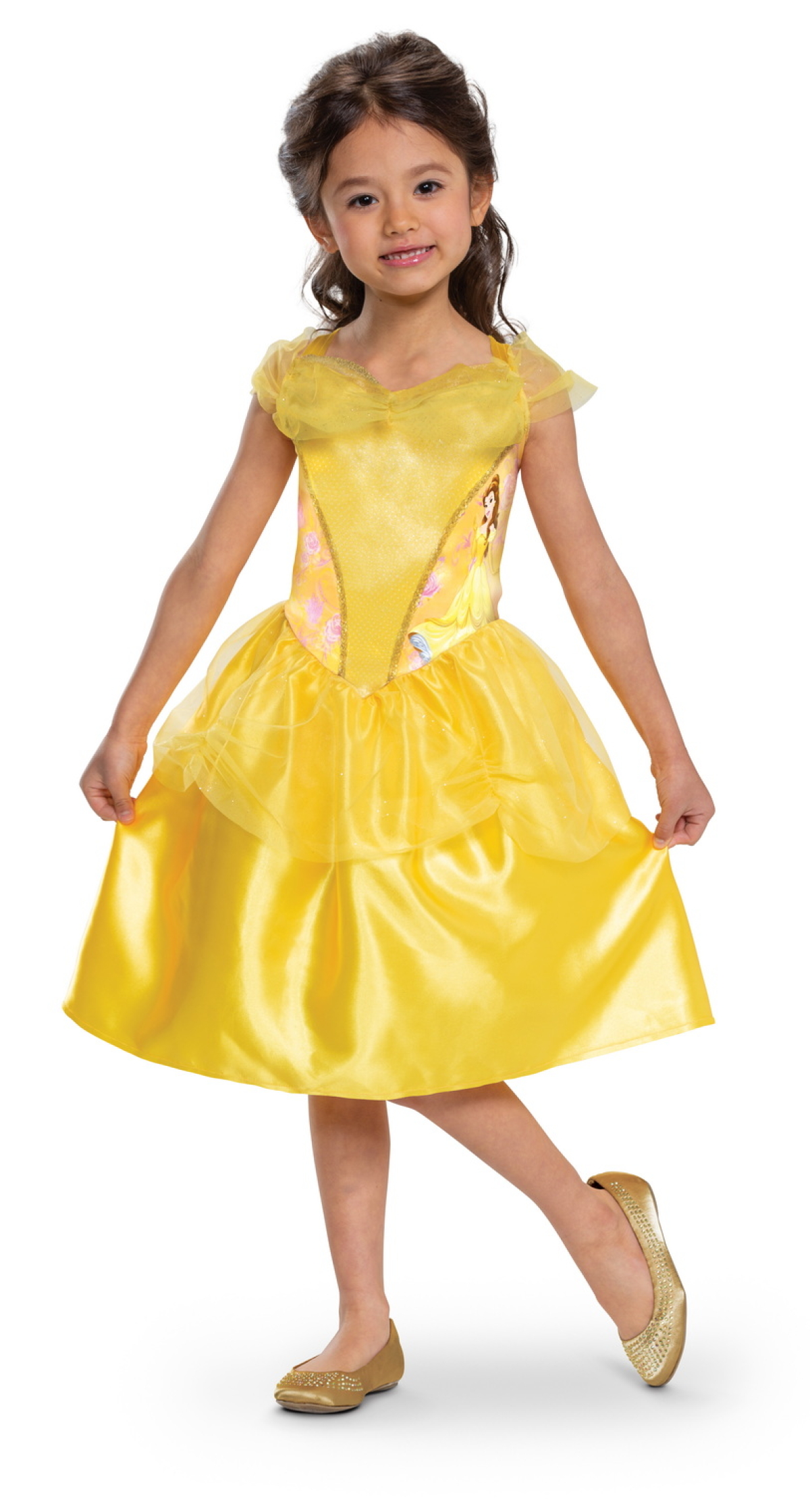 Official Disney License Princess Belle Basic Plus (M) - Age 7 to 8 Years