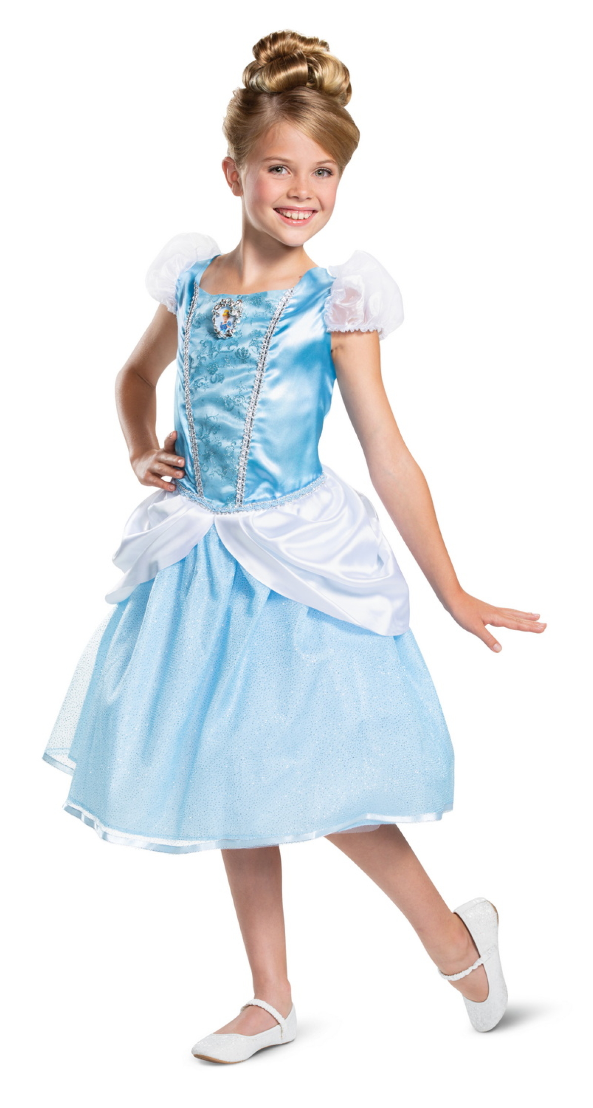 Official Disney License Princess Cinderella Deluxe (S) - Age 5 to 6 Years