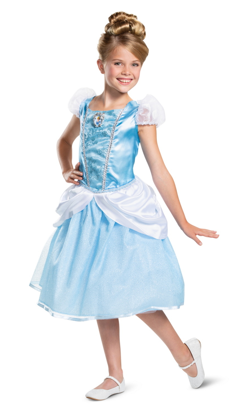 Official Disney License Princess Cinderella Deluxe (S) - Age 5 to 6 Years