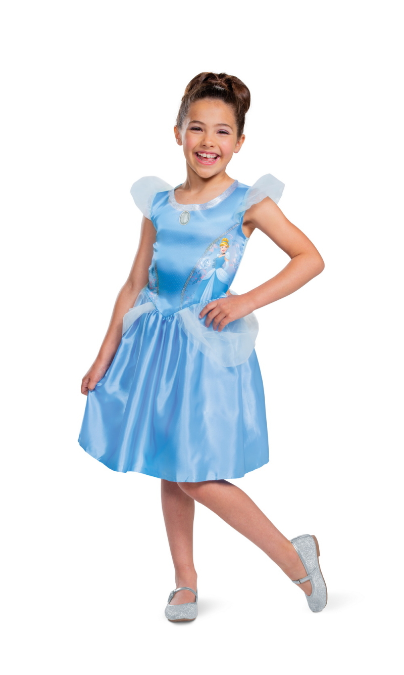 Official Disney License Princess Cinderella Basic Plus (M) - Age 7 to 8 Years
