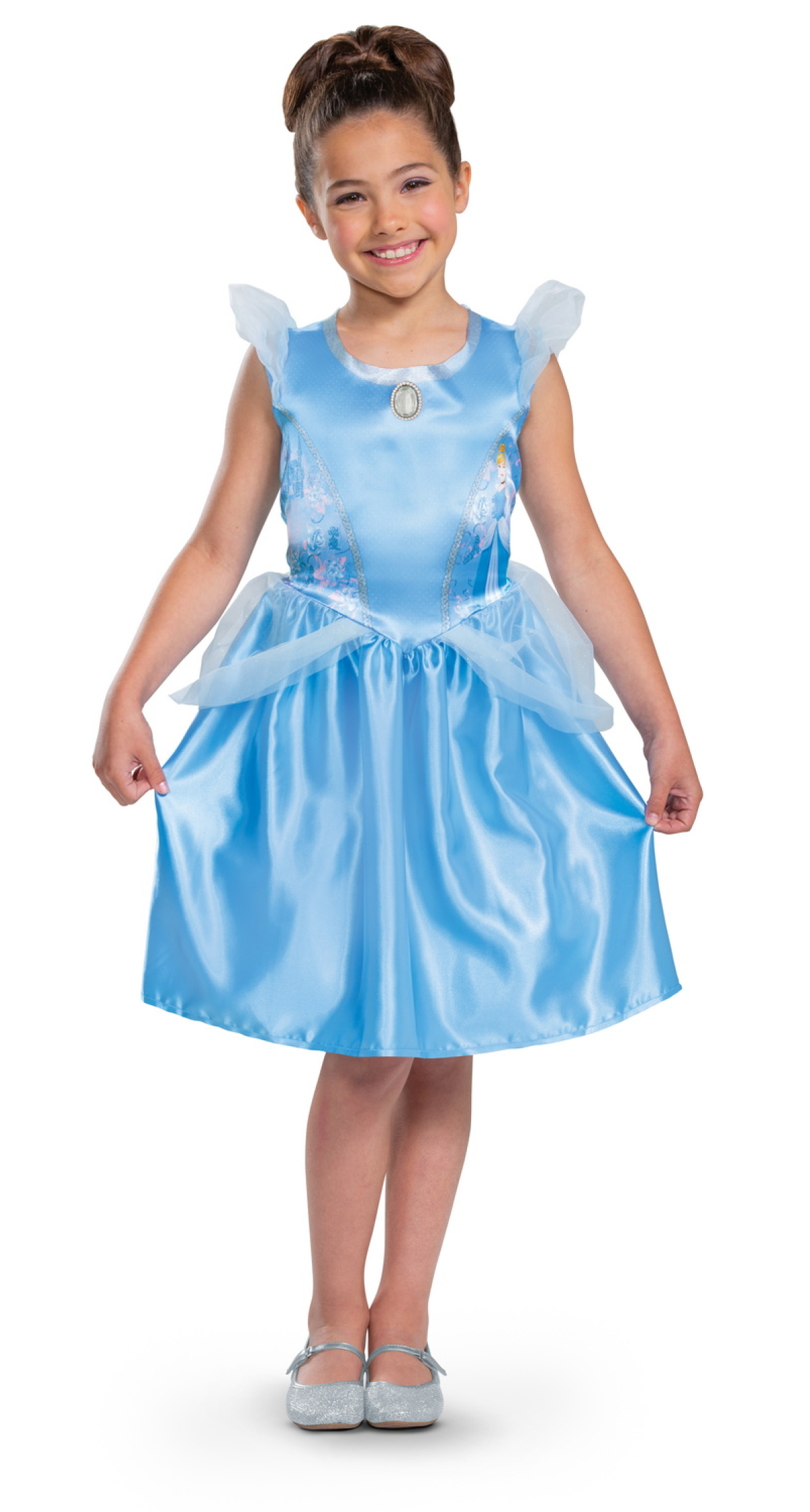 Official Disney License Princess Cinderella Basic Plus (XS) - Age 3 to 4 Years