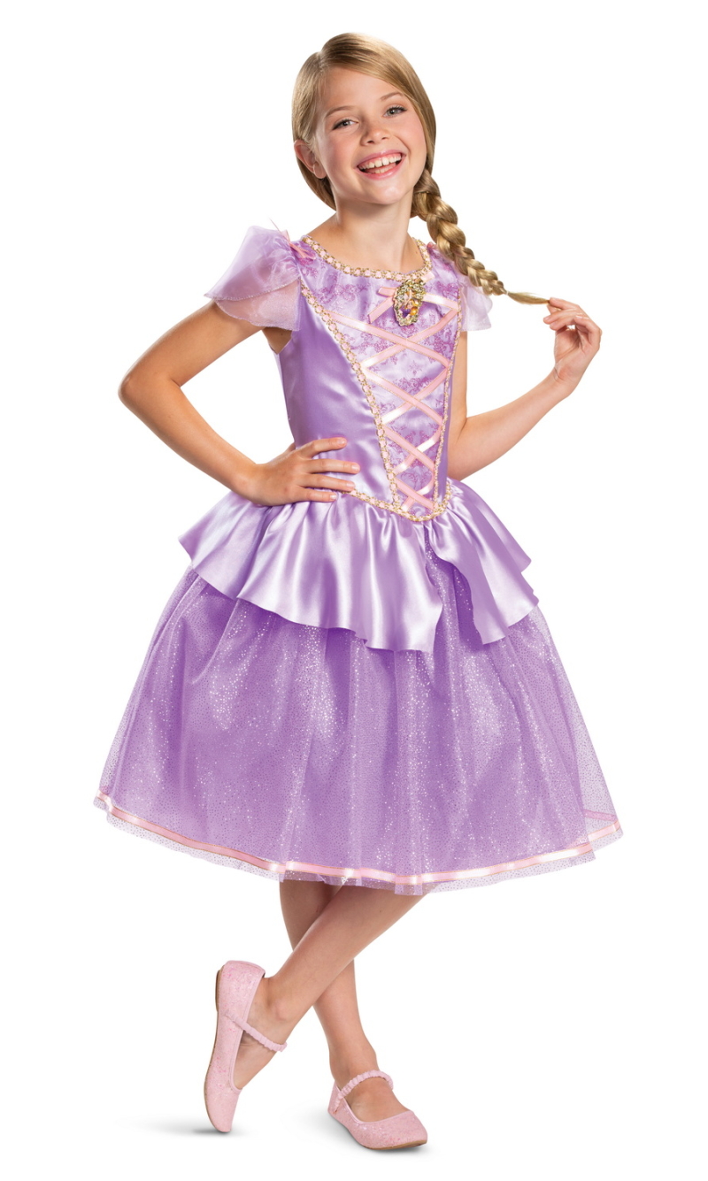Official Disney License Princess Rapunzel Deluxe (M) - Age 7 to 8 Years