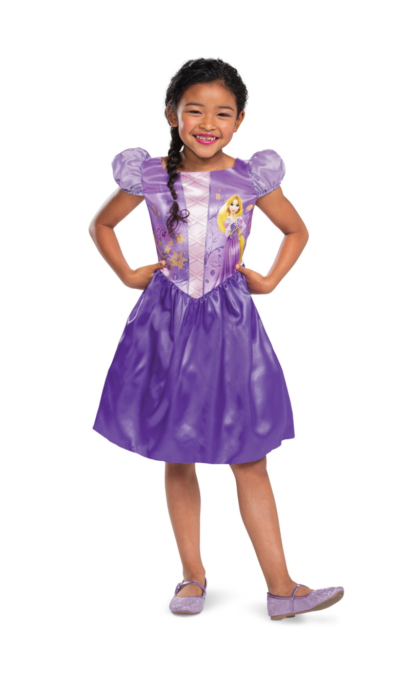 Official Disney License Princess Rapunzel Basic Plus (M) - Age 7 to 8 Years