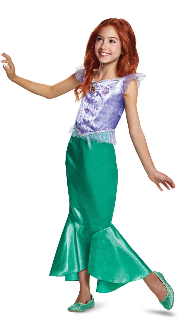 Official Disney License Princess Ariel Classic (XS) - Age 3 to 4 Years