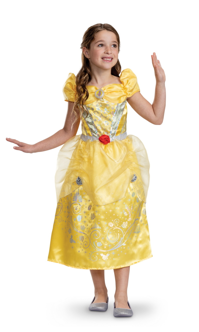 Official Disney License 100th Anniversary Princess Belle (M) - Age 7 to 8 Years