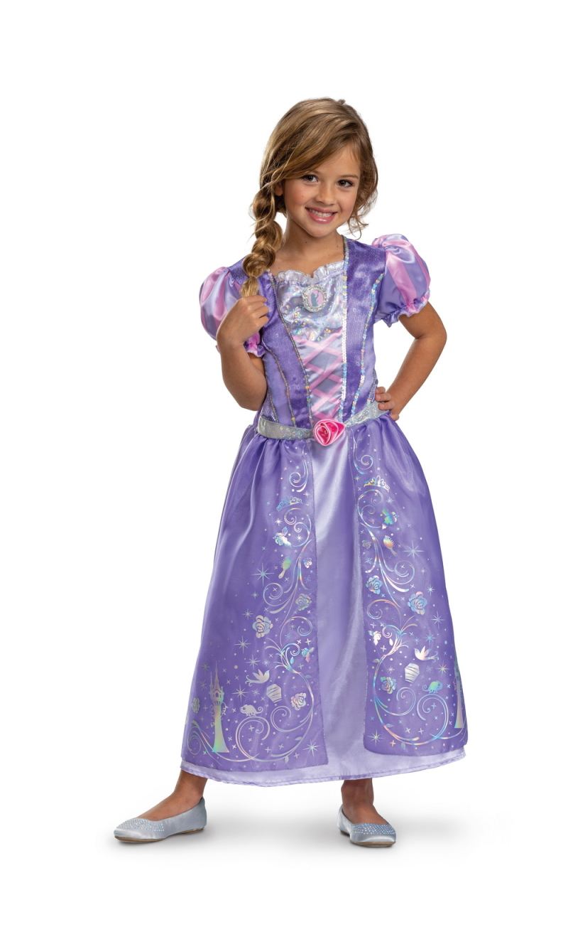 Official Disney License 100th Anniversary Princess Rapunzel (XS) - Age 3 to 4 Years