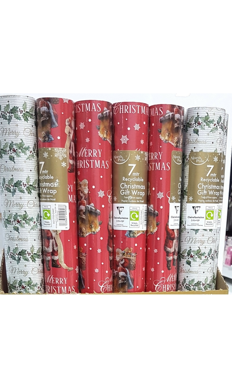 Christmas Wrapping Rolls - 7M