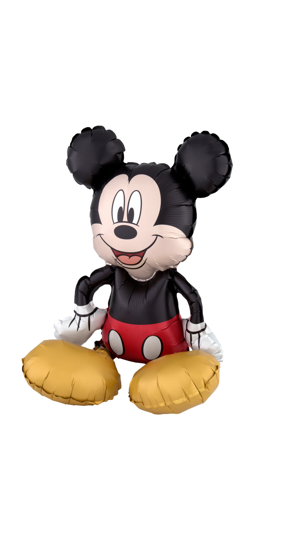 Mickey Mouse Sitter Foil Balloon (Airfill Only) - 45cm x 45cm