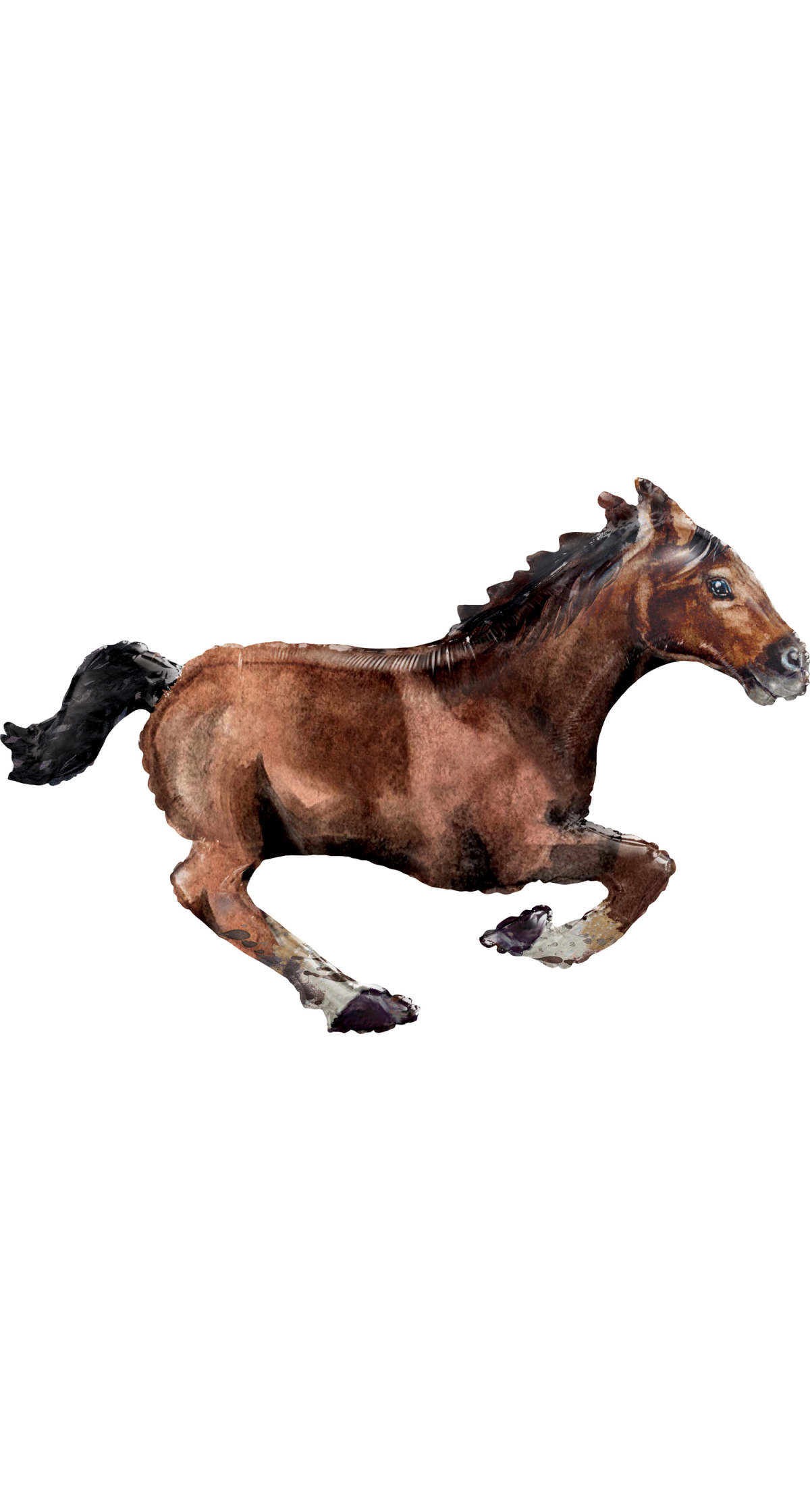 Galloping Horse SuperShape Foil Balloon - 101cm x 63cm