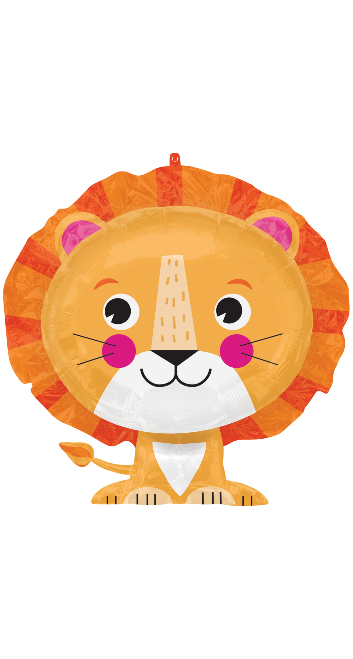 Lion SuperShape Foil Balloon - 60cm x 53cm