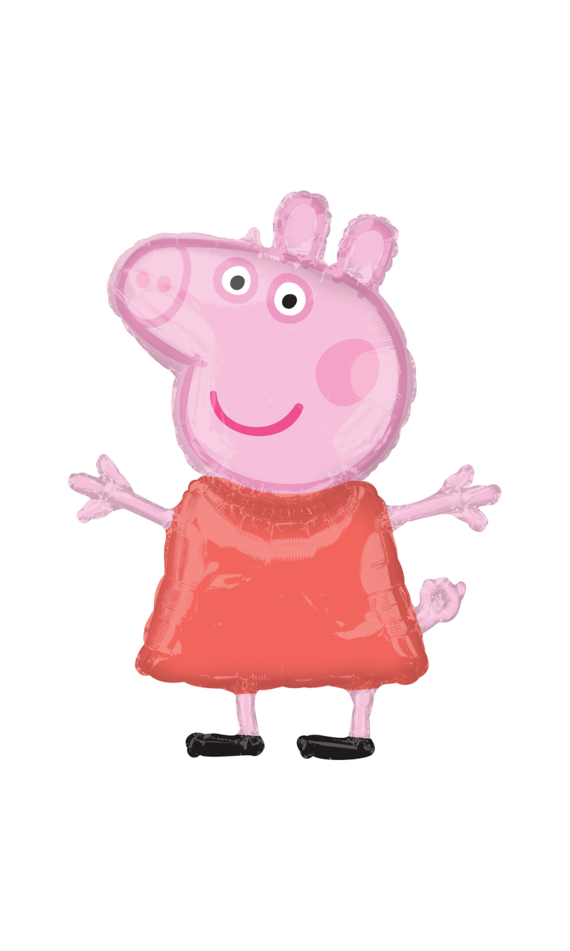 Peppa Pig SuperShape Foil Balloon - 63cm x 81cm