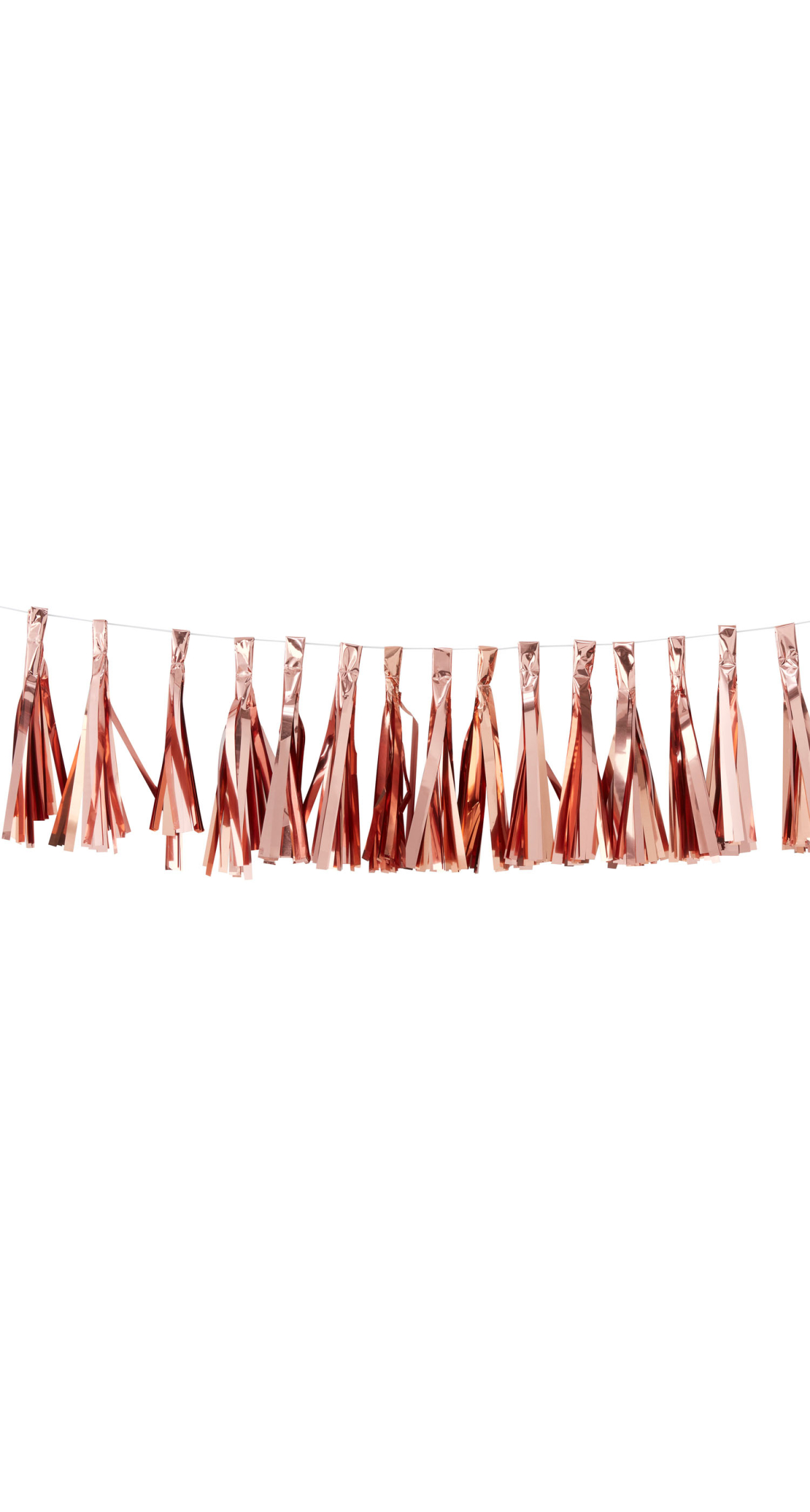 Rose Gold Tassel Garland - 2m
