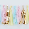 Pastel & Gold Tassel Garland - 2mt