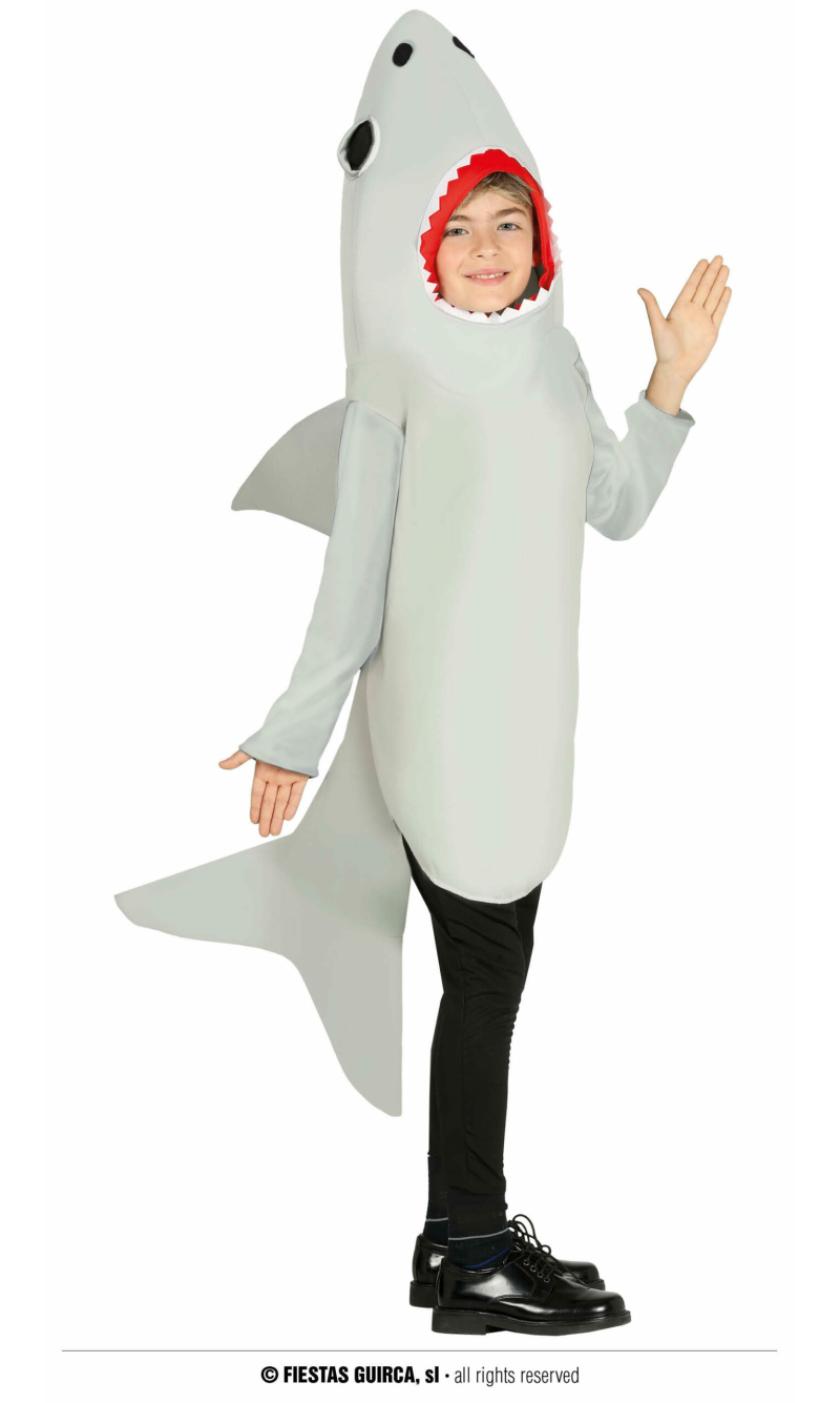 Shark Sea Costume - Age 10 to 12 Years