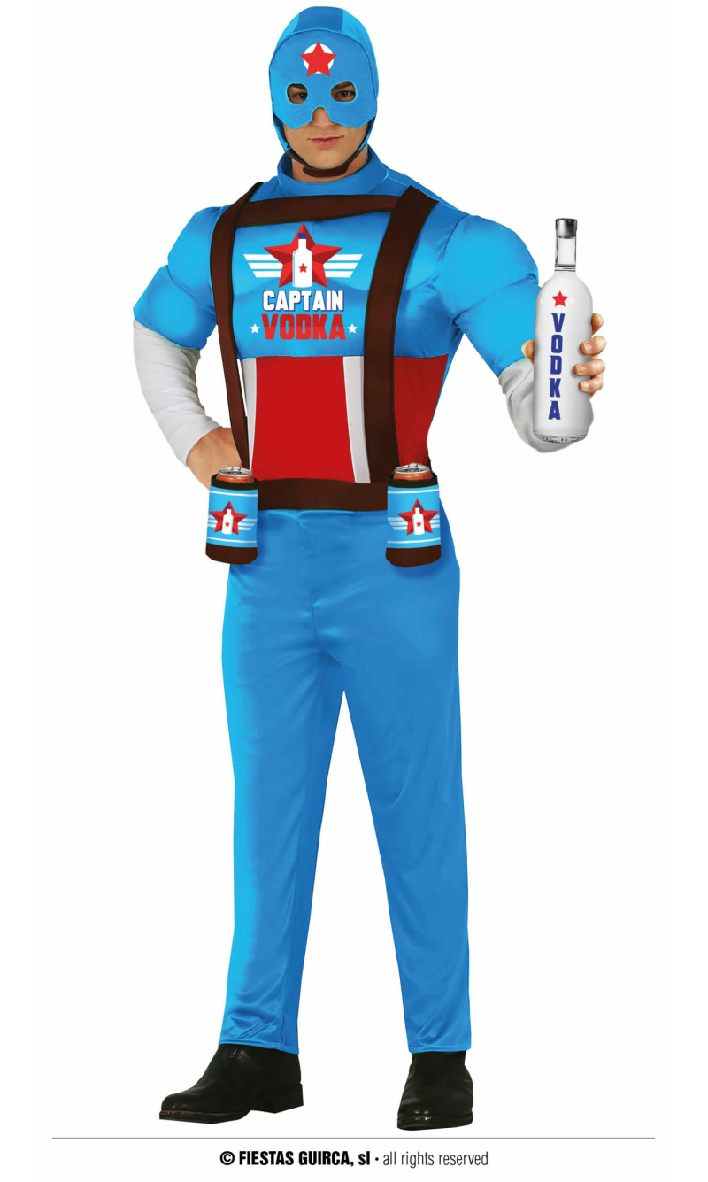 Captain Vodka - Adult Size Medium (48-50)