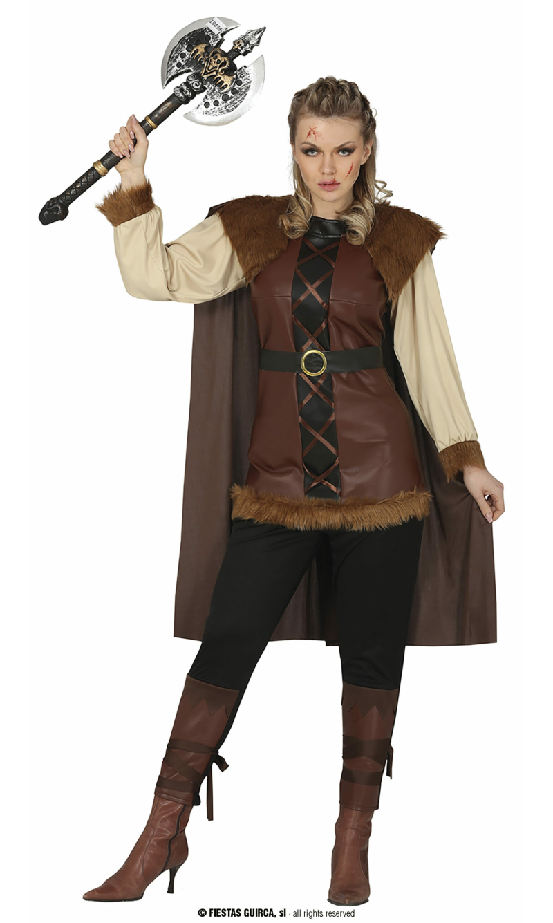 Viking Warrior Lady - Adult Size Extra Large (44-46)