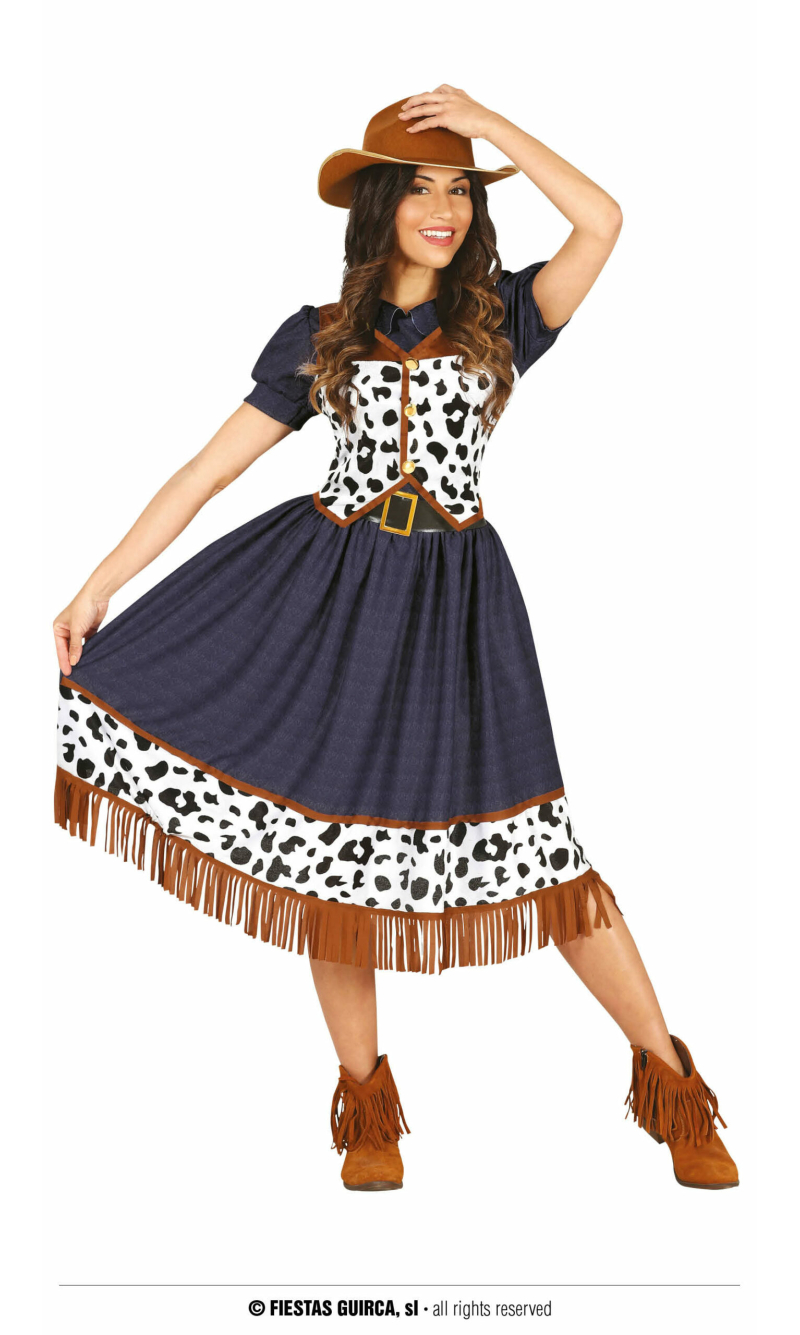 Country Cowgirl Lady - Adult Size Small (36-38)