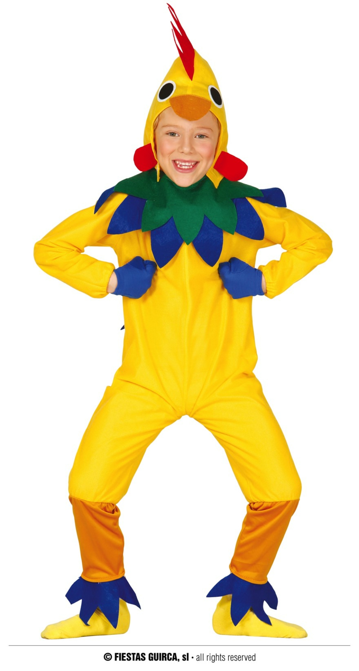 Unisex Rooster Costume - Age 5 to 6 Years