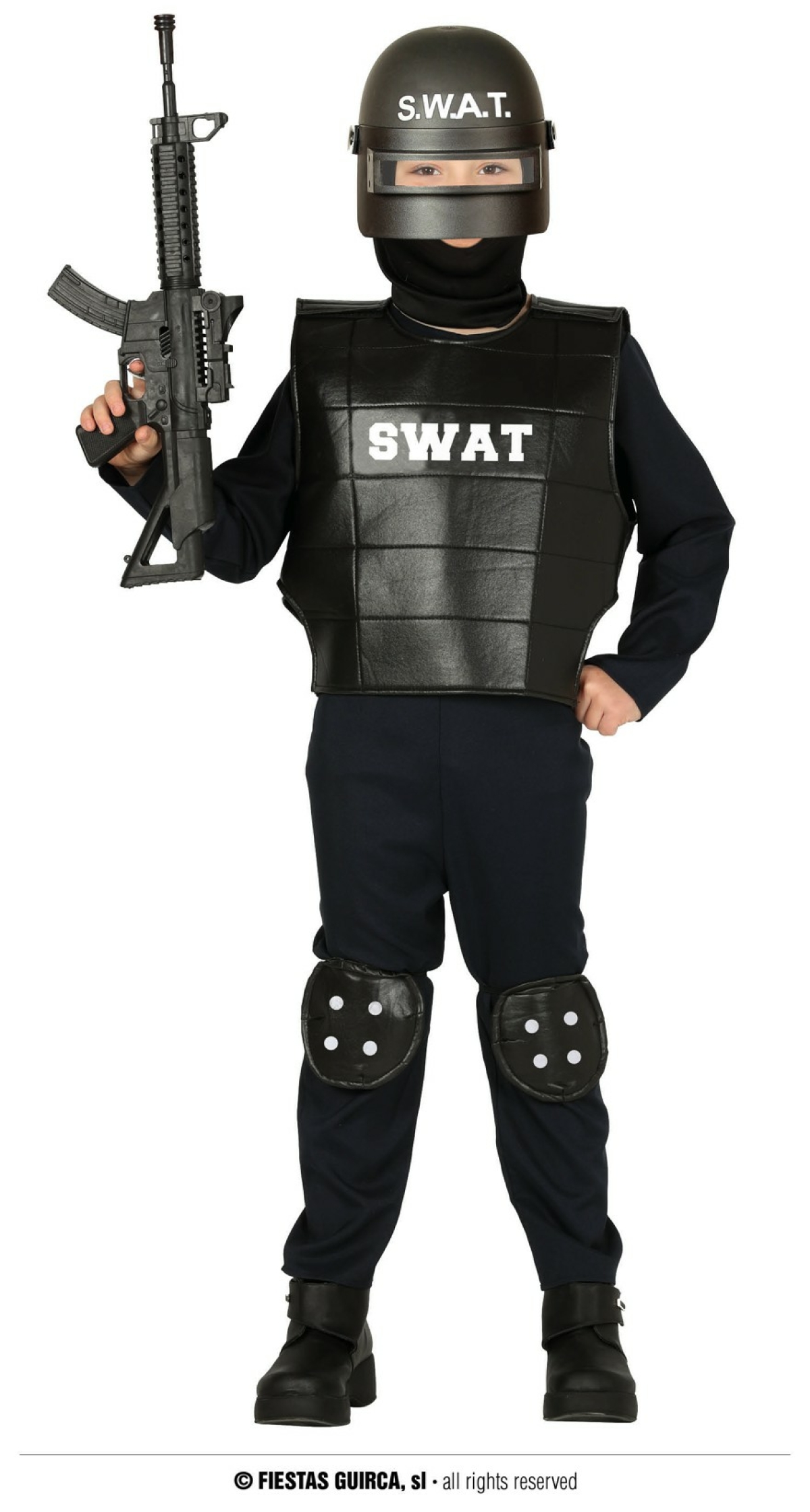 SWAT Team Boy Costume - Age 5 to 6 Years