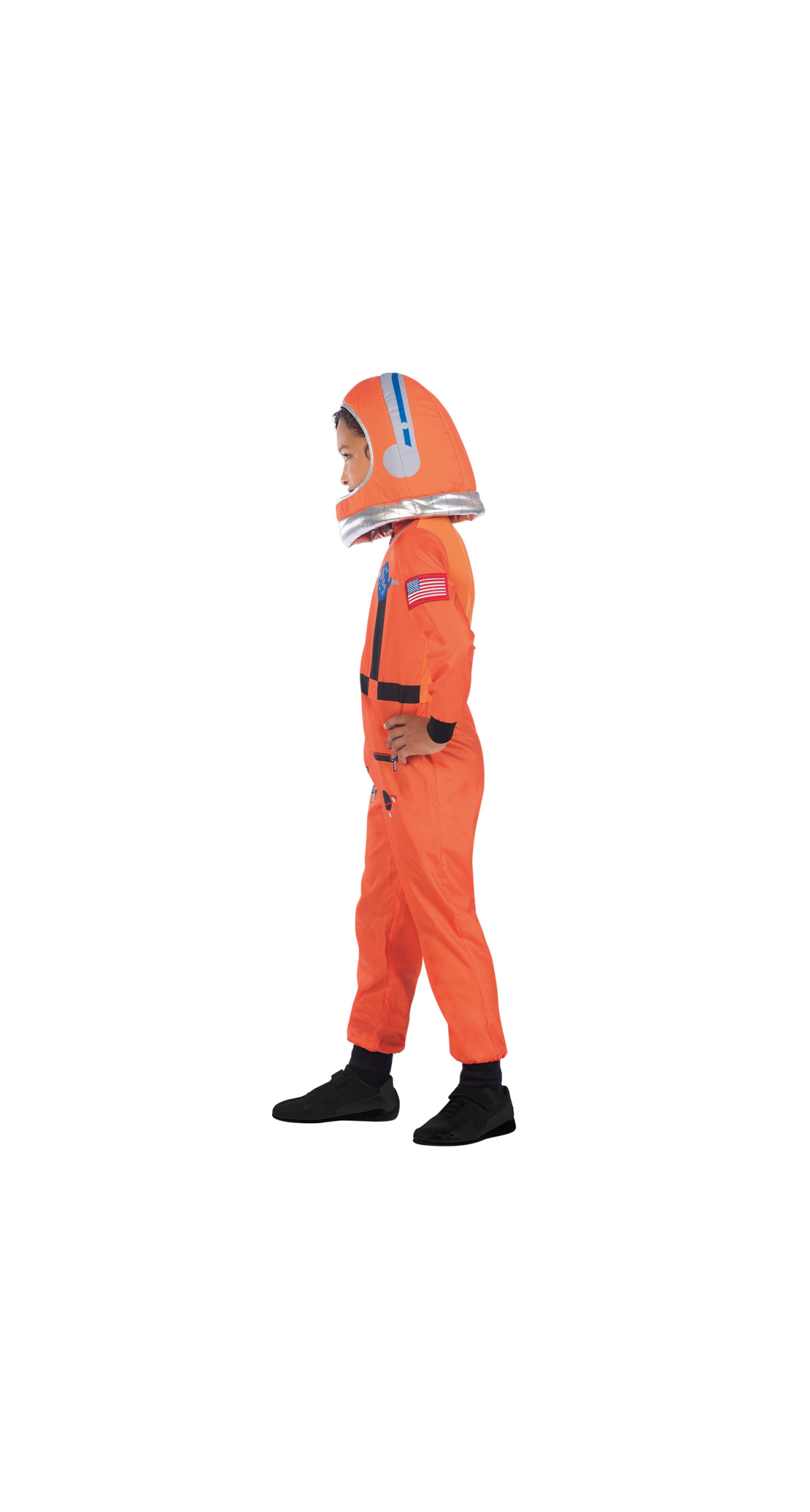 Astronaut Space Suit Orange Costume - Age 4 to 6 Years