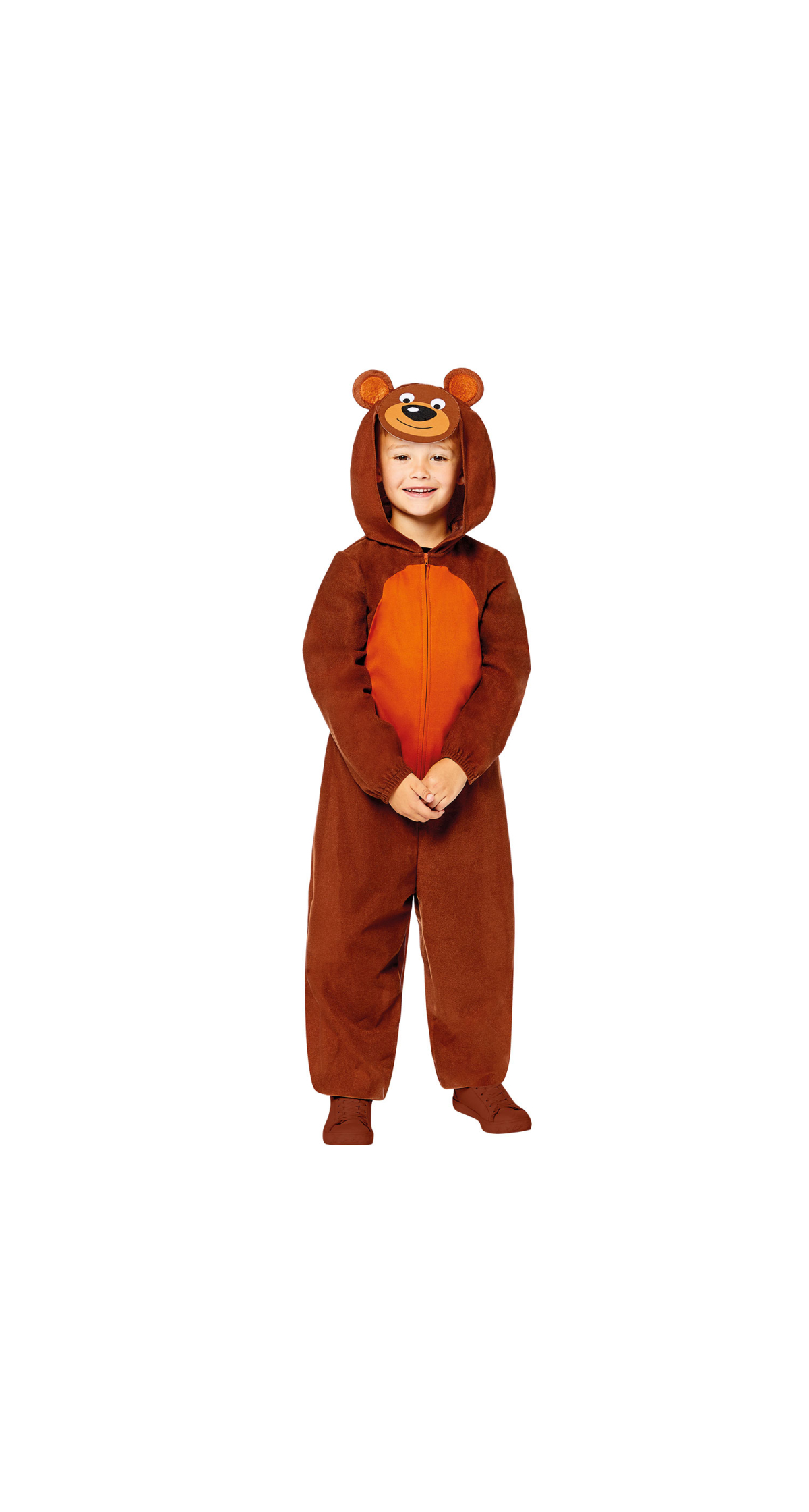 Bear Animal Onesie Child Costume - Age 3 to 4 Years