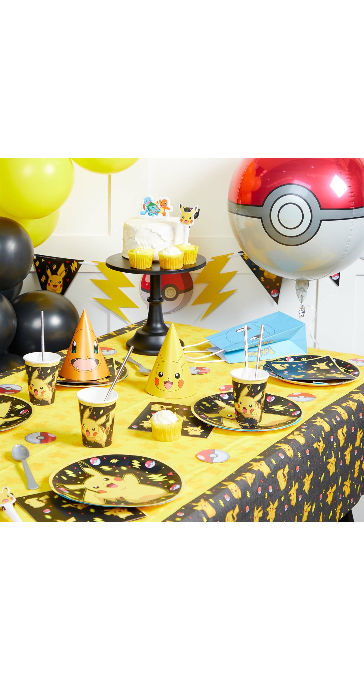 Pokemon Pikachu Paper Plates 23cm - 8pk