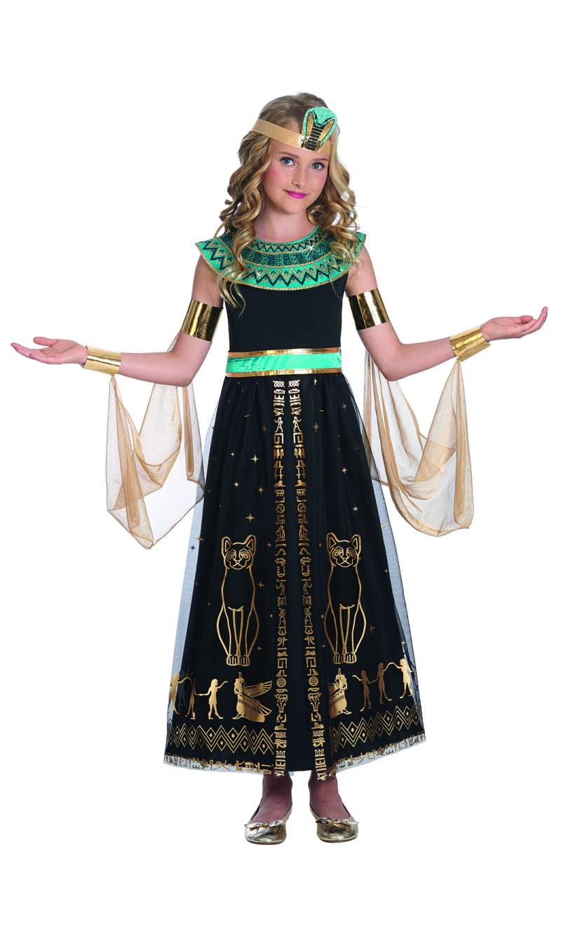 Dazzling Cleopatra Girl Costume - Age 12 to 14 Years