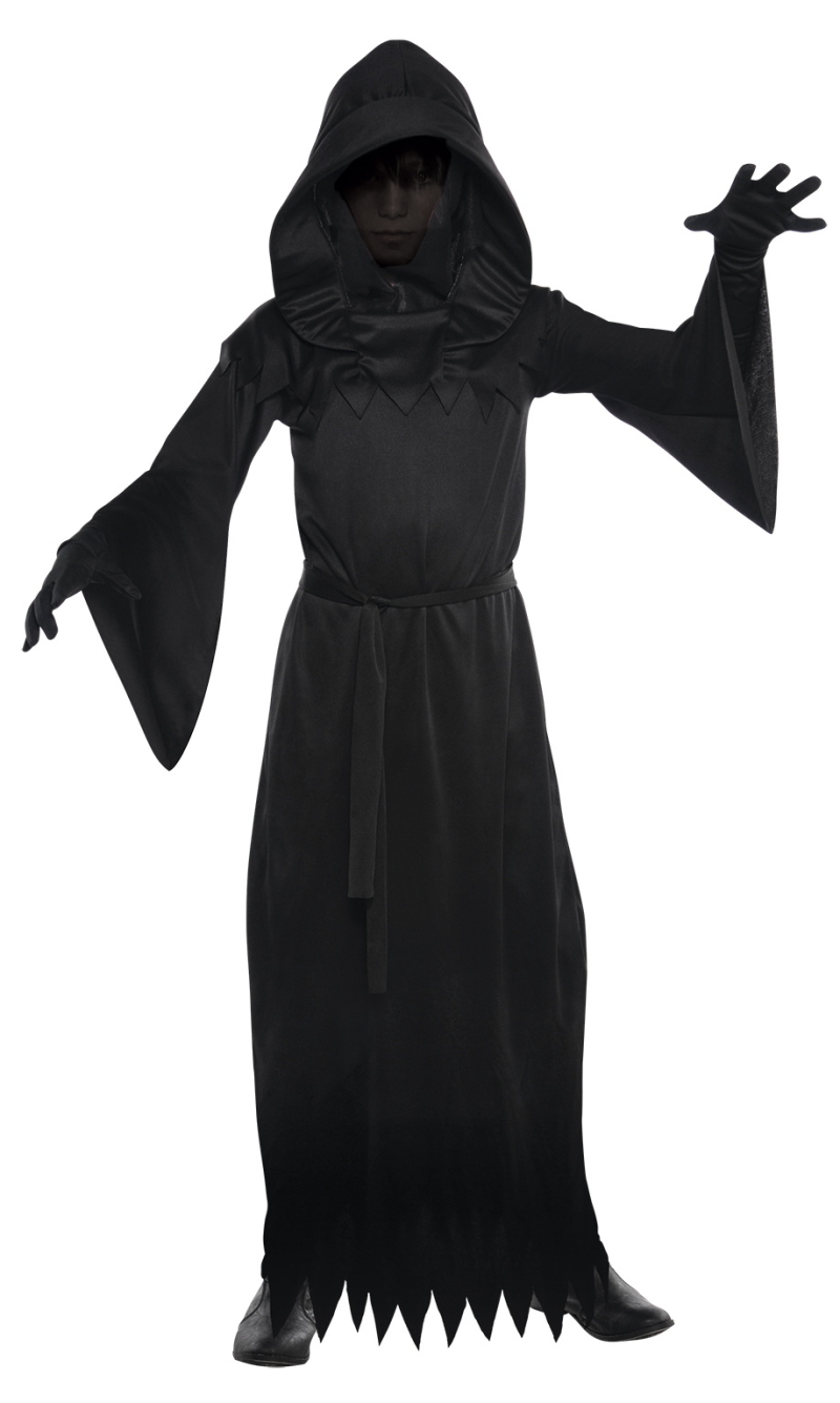 Phantom of Darkness Halloween Costume - Age 10 to 12 Years