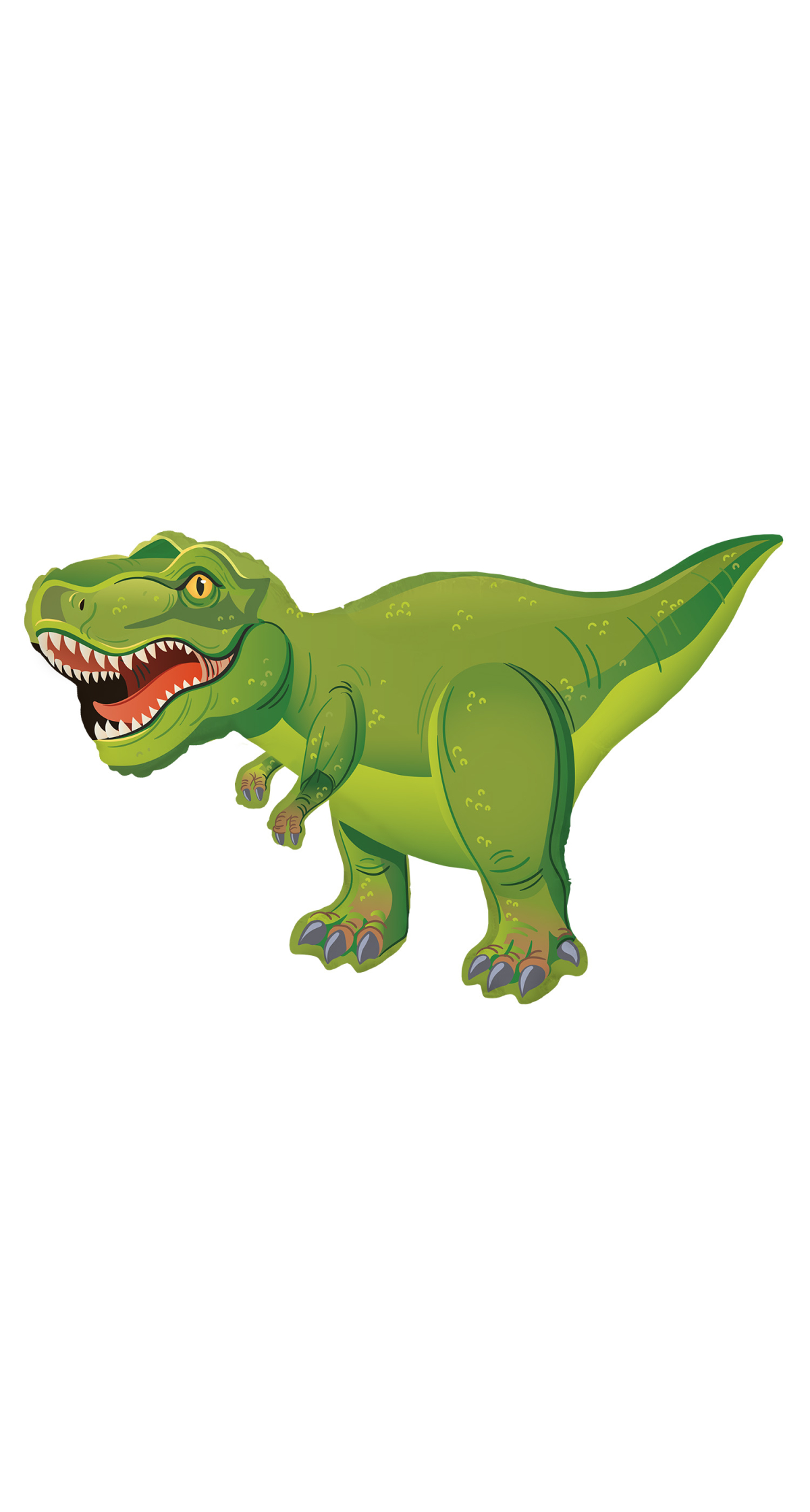 Large Shape Dinosaur T-Rex Foil Balloon 113cmx71cm