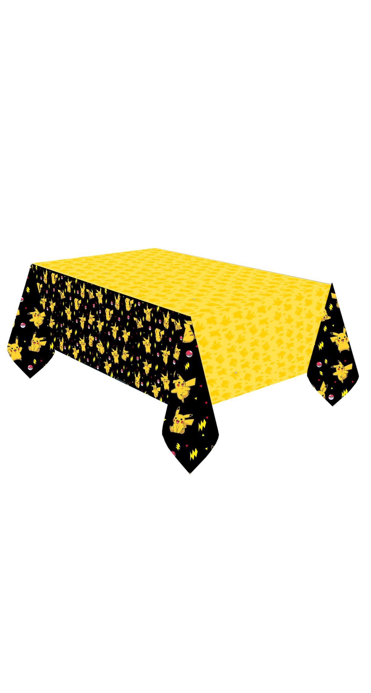 Pokemon Pikachu Paper Tablecover - 120x180cm