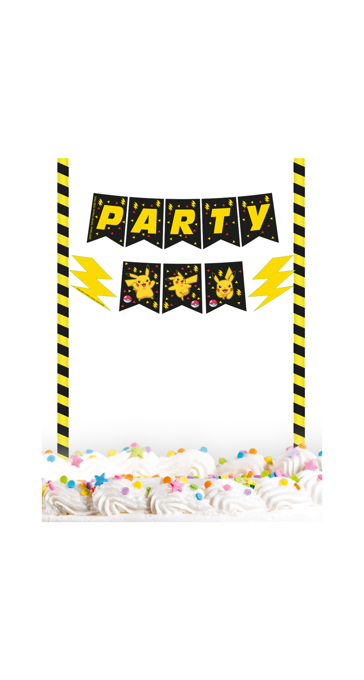 Pokemon Pikachu Cake Topper Decorations 19x25cm