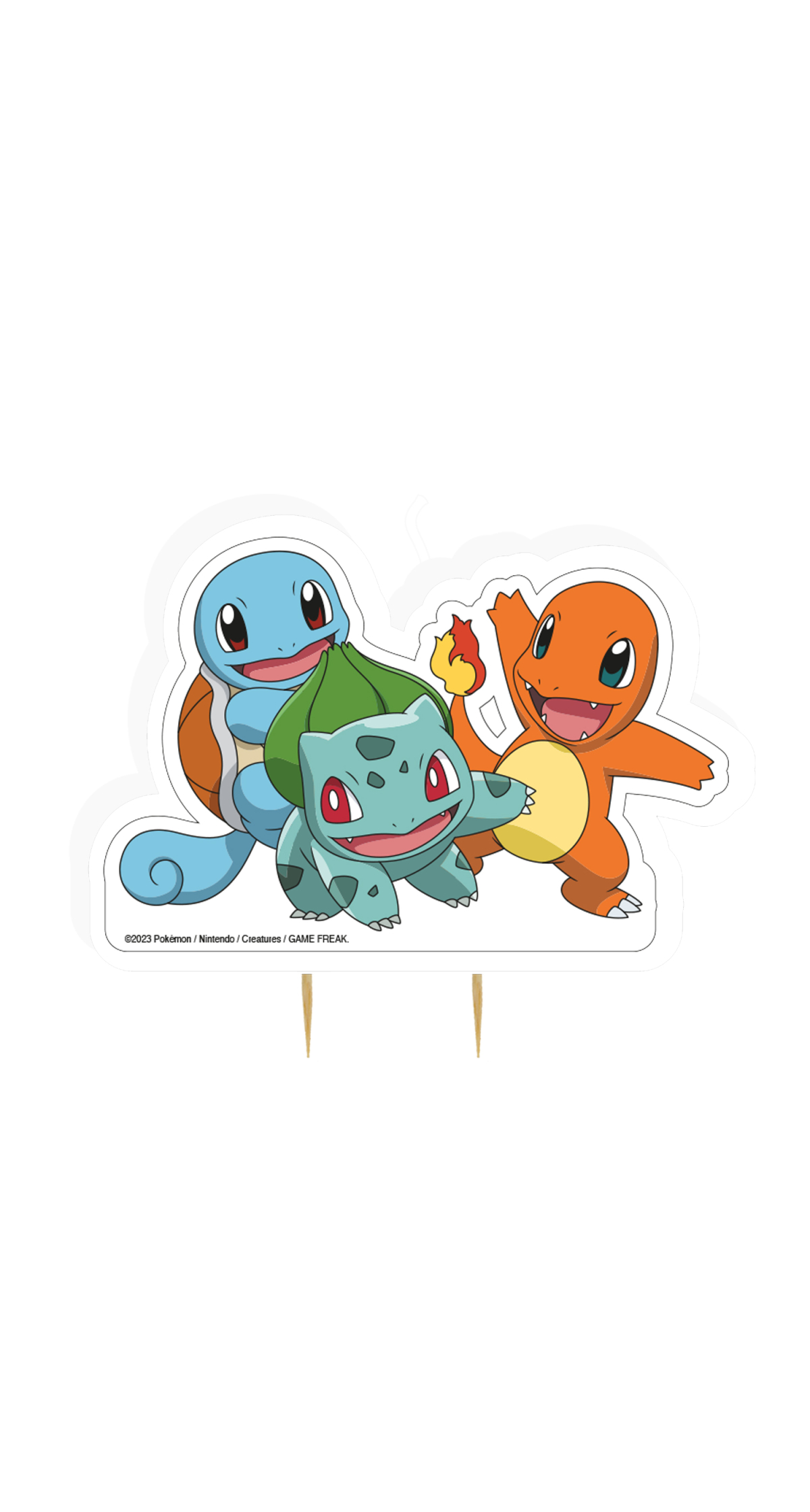 Pokemon Pikachu Character Candle 5.5x8.3cm
