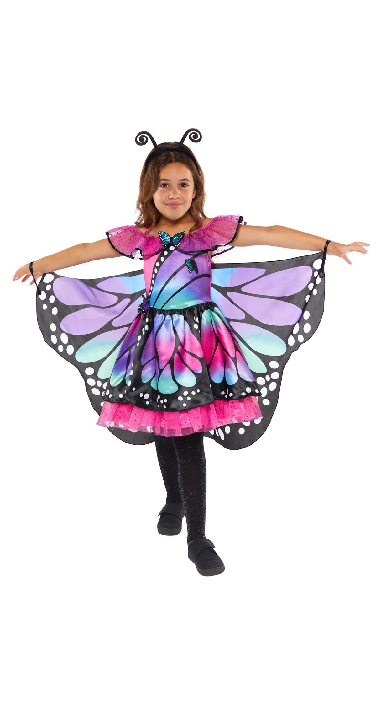 Pretty Butterfly Girl Costume - Age 4 to 6 Years