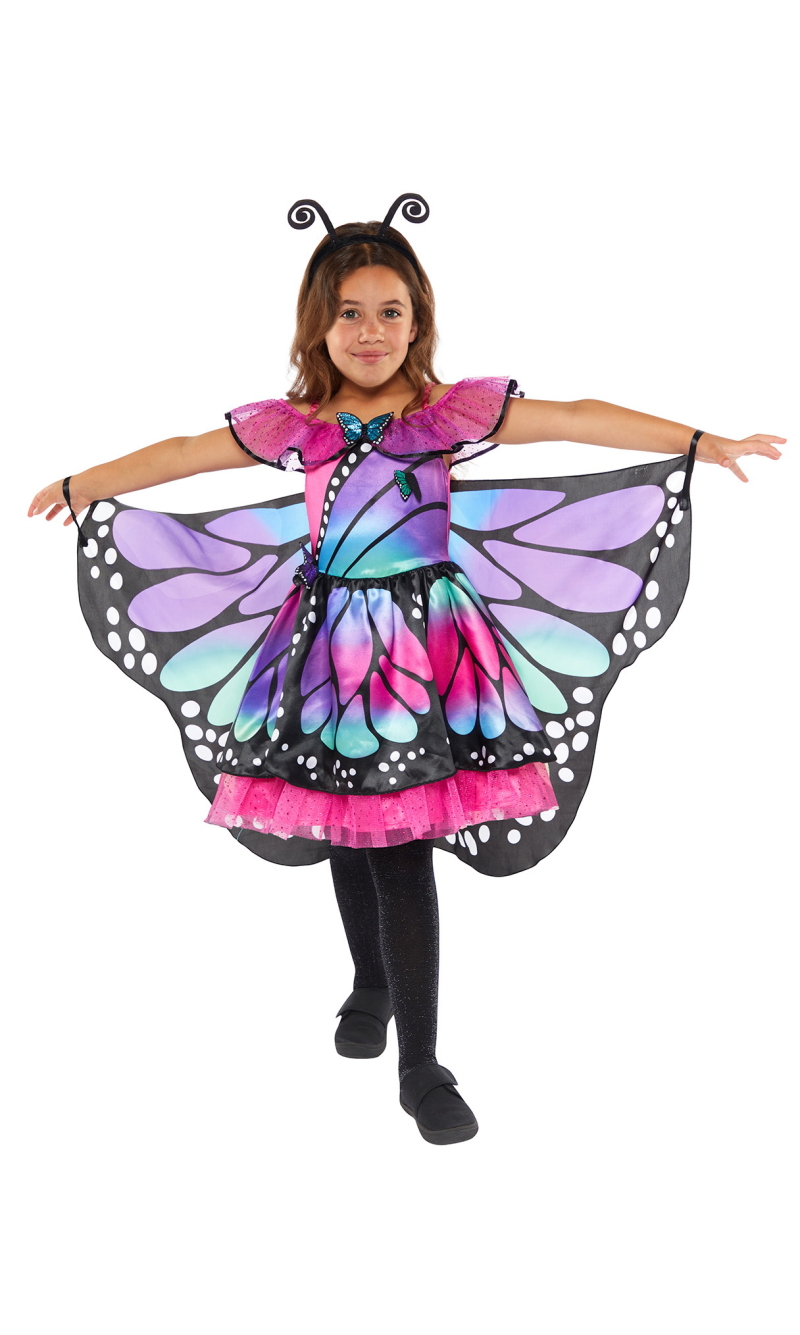 Pretty Butterfly Girl Costume - Age 10 to 12 Years